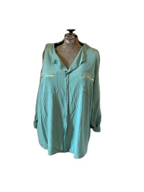 Size 14 Woolworths pull over long sleeve blouse